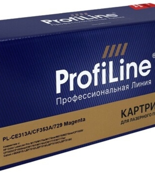 Тонер ProfiLine PL-CB543/CE313/CE323/CE253/CE263/CE743/CB403 для HP CLJ CP 1215/1515/3525/5220/5225/4005/4025/4525/CM1215MFP 1025/nw1525n/nw/CM1415fn/fnw LaserJet Pro 100 M175/M275/Pro 200 M251nw Canon LBP5050 Magenta 45 гр Фасовка РФ