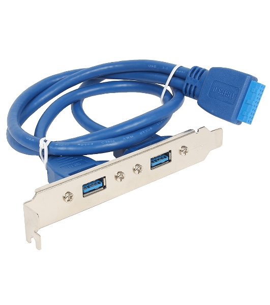 Кабель Gembird Планка в сист блок 2xUSB 3.0/20pin мат.платы