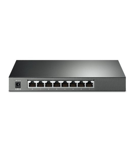 Коммутатор TP-Link SMB TL-SG2008 8-port Pure-Gigabit Desktop Smart Switch, 8 10/100/1000Mbps RJ45 ports, Tag-based VLAN, STP/RSTP/MSTP, IGMP V1/V2/V3 Snooping, DHCP Filtering, 802.1P Qos, Rate Limiting, Voice VLAN,