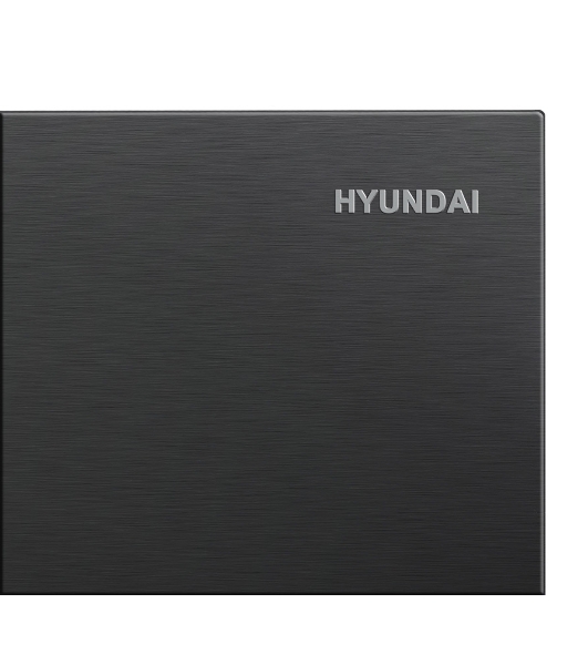 Холодильник Hyundai CS5003F черная сталь двухкамерный 331/165л морозилка сбоку, No Frost, Side by Side