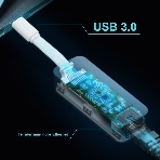 Сетевой адаптер TP-Link UE300C USB Type-C to RJ45 Gigabit Ethernet Network Adapter, USB 3.0 port, 10/100/1000 RJ45 port, Foldable,Portable and Lightweight design, Plug and Play, фото 1