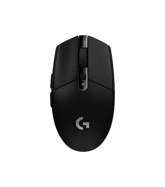 Мышь беспроводная Logitech G304 Lightspeed черный, 12000 dpi, радиоканал, USB, кнопки - 6