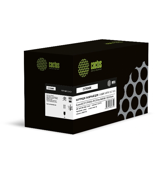 Картридж лазерный Cactus CS-TK5450K черный (4100 стр.) для Kyocera ECOSYS PA2600cx/PA2600cwx/MA2600cfx/MA2600cwfx с чипом