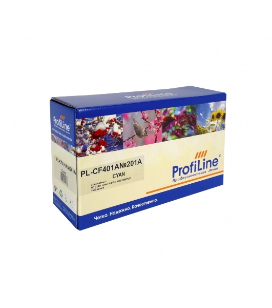 Картридж лазерный ProfiLine PL-CF401A №201A для принтеров HP Color LaserJet Pro M252/MFP277 1400 копий Cyan