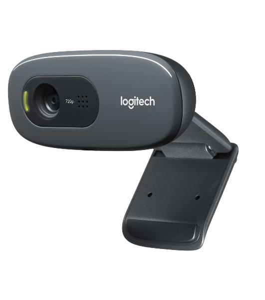 Веб-камера Logitech C270 HD 1280x720, 30 кадр/с, USB Type-A, микрофон (шумоподавление), автоосвещение, универсальное крепление