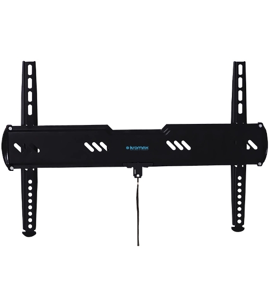 Кронштейн для телевизора Kromax Ultra Slim-100, 32'-90', макс. 55кг, настенный, фиксированный черный