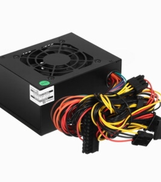 Блок питания 550W ExeGate M550 GOLD (SFX, APFC, КПД 90% (80 PLUS GOLD), 9см fan, 24pin, (4+4)pin, 2xPCI-E, 6xSATA, 3xIDE, 1xFDD, Full Cable Management, black, ATX adapter, Retail box)