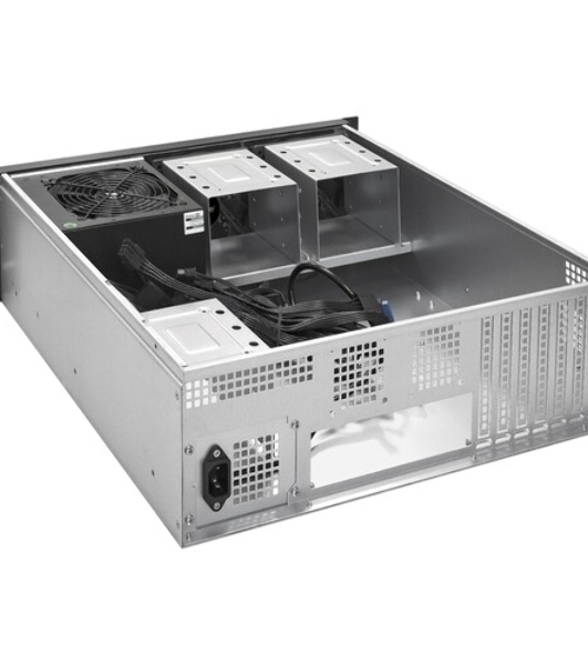 Серверный корпус ExeGate EX293908RUS Pro 3U450-09 (RM 19', высота 3U, глубина 450, БП 600RADS, USB)