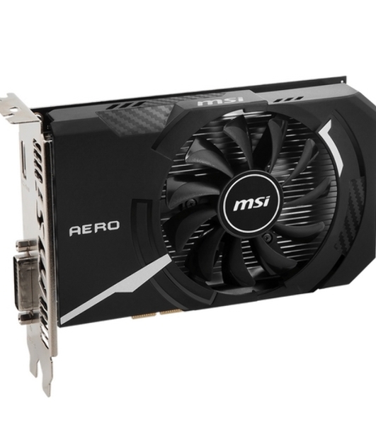 Видеокарта MSI PCIE16 GT1030 2GB GDDR4 GT 1030 AERO ITX 2GD4 OC
