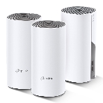 Домашняя Mesh Wi-Fi система TP-Link Deco E4 (3-Pack), 1167 Мбит/с (5 ГГц: до 867 Мбит/с + 2,4 ГГц: до 300 Мбит/с), 2 порта 100 Мбит/с, 2 встроенные антенны на каждом модуле Deco, фото5