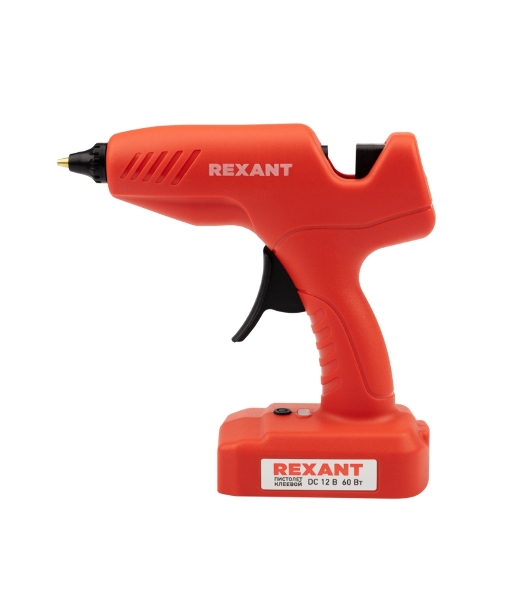 Клеевой пистолет Rexant, 60 Вт, Ø11 мм, 'ЭКСПЕРТ', аккумуляторный, коробка
