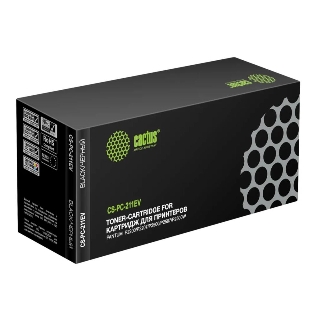 Картридж лазерный Cactus CS-PC-211EV PC-211EV черный (1600 стр.) для Pantum P2200/P2207/P2500/P2507/P2500W/M6500/M6550/M6607