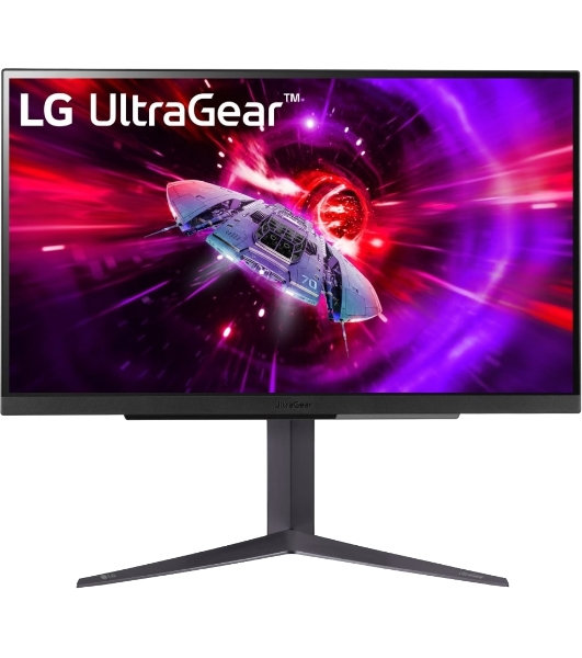 Монитор 27' LG UltraGear 27GR83Q-B IPS 2560x1440, 240 Гц, 1 мс, 16:9, 500 кд/м2, 2xHDMI, 1xDP, 1x3.5 мм, черный