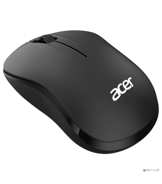 Мышь беспроводная Acer OMR160 черный, 1200 dpi, радиоканал, USB, кнопки - 3