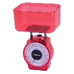 Весы кухонные механические HOMESTAR HS-3004М, 002795 красный, макс.нагрузка 1кг (в уп. 40 шт), фото3