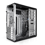 Компьютерный корпус Miditower ExeGate EX283216RUS CP-603UB-CP400 (ATX, БП CP400 с вент. 8см, 2*USB+2*USB 3.0, аудио, блокировка, черный), фото3