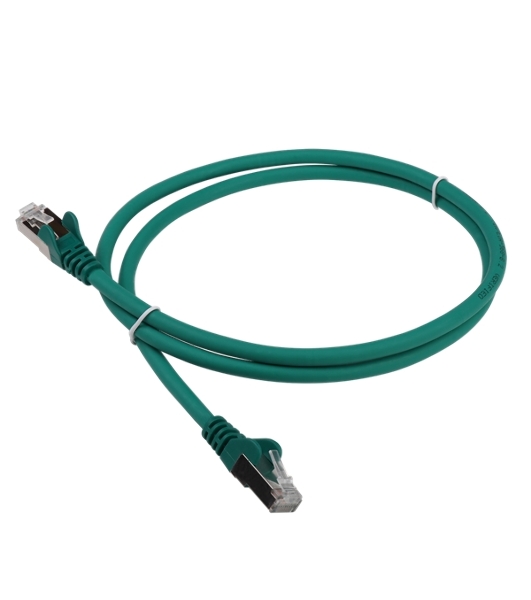 Патч-корд LANMASTER LSZH FTP кат.6, 2.0 м, зеленый