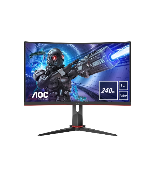 Монитор 31.5' AOC C32G2ZE/BK VA 1920x1080, 240 Гц, 4 мс, 16:9, 300 кд/м2, 2xHDMI, 1xDP, изогнутый, черный