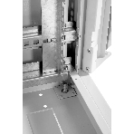 Шкаф телекоммуникационный напольный ЭКОНОМ 30U (600 × 800) дверь стекло, дверь металл, фото5