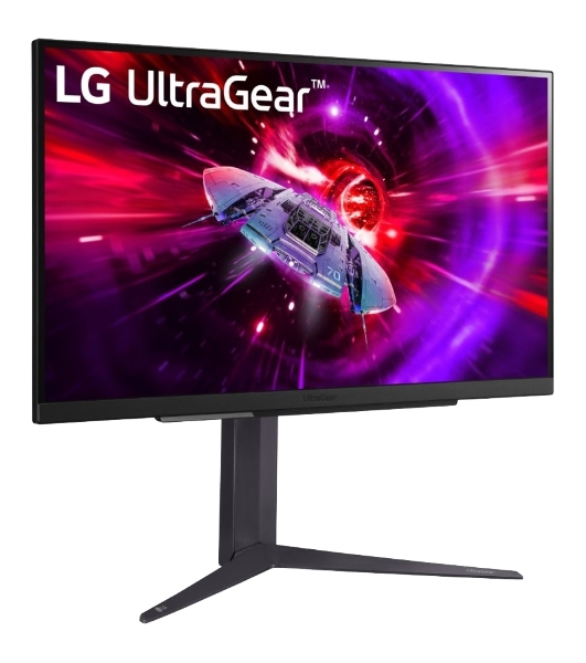 Монитор 27' LG UltraGear 27GR83Q-B IPS 2560x1440, 240 Гц, 1 мс, 16:9, 500 кд/м2, 2xHDMI, 1xDP, 1x3.5 мм, черный
