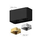 Корпус светильника C7850 SWH белый песок 190*95*H100mm MR16 GU5.3, фото 1