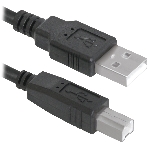 Кабель Defender USB04-06p.bagКабель USB 2.0 для соед. 1.8м AM/BM, пакет, фото4