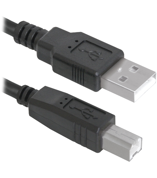 Кабель Defender USB04-06p.bagКабель USB 2.0 для соед. 1.8м AM/BM, пакет