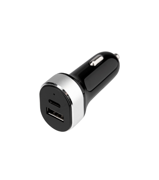 Автозарядка в прикуриватель Rexant АЗУ USB-A+USB-C, 3.1 A черный
