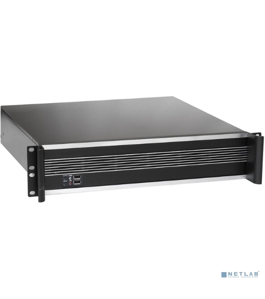 Серверный корпус ExeGate Pro EX284970RUS 2U450-09 (RM 19', высота 2U, глубина 450, БП 600ADS, 2*USB)