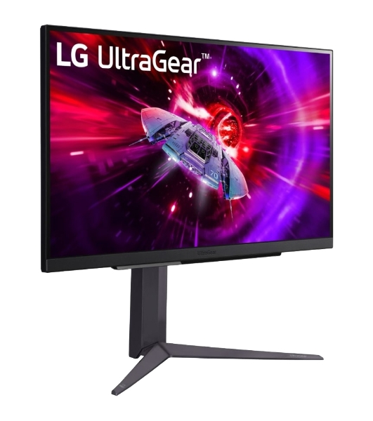 Монитор 27' LG UltraGear 27GR83Q-B IPS 2560x1440, 240 Гц, 1 мс, 16:9, 500 кд/м2, 2xHDMI, 1xDP, 1x3.5 мм, черный