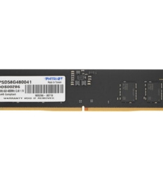 Оперативная память Patriot, DDR5, 8GB (1x8 GB), 4800 MHz, CL40, SO-DIMM