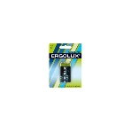 Элемент питания алкалиновый Ergolux 'крона' 6LR61 BL-1 6LR61 BL-1 9В Alkaline (блист.1шт), фото 1