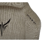 Кресло игровое Бюрократ Knight N1 Fabric бежевый Light-21, с подголов. крестовина металл, фото15