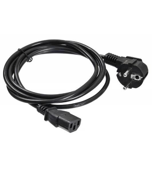 Кабель Buro BU-PCAB-1.8-16A IEC C13 Евровилка 1.8м