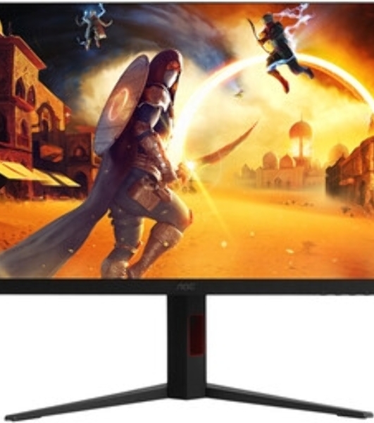 Монитор 27' AOC Q27G4S IPS 2560x1440, 300 Гц, 1 мс, 16:9, 350 кд/м², DP 1.4, 2xHDMI 2.1, DisplayHDR 400, FreeSync, черный