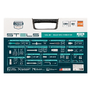 Набор инструментов Stels 94 предмета, 12 гранные головки 14118
