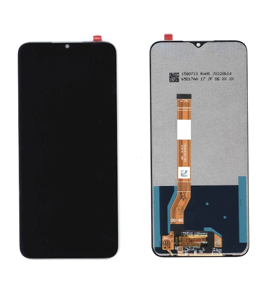 Дисплей для Realme C35 черный