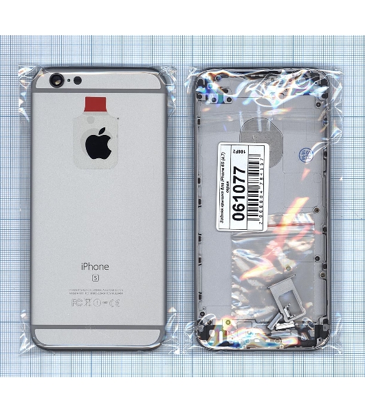 Задняя крышка для iPhone 6S (4.7) серый