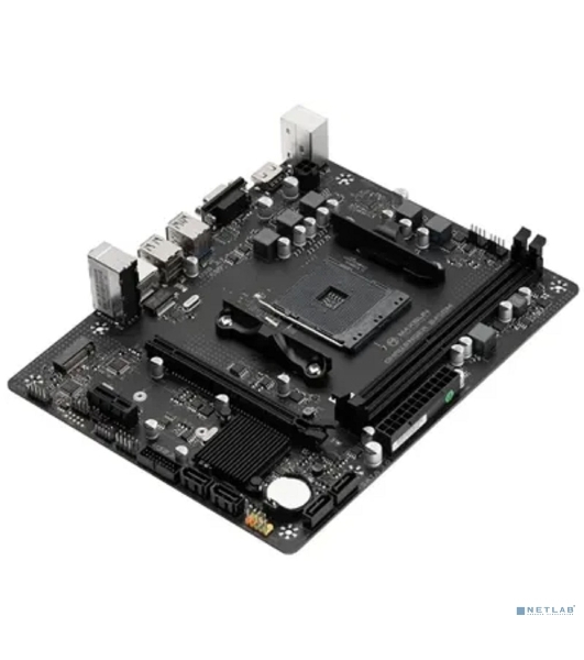 Материнская плата Maxsun Challenger B450M, AM4, AMD B450, 2xDDR4, 4xSATA, 1xM.2, 1xPCIe 3.0 x16, 1xPCIe 3.0 x1, 1xHDMI, 1xVGA, 1x 1Gb LAN, 2xUSB-A 3.2 Gen 1, 2xUSB-A 2.0, 3x3.5 мм, 5.1, M-ATX