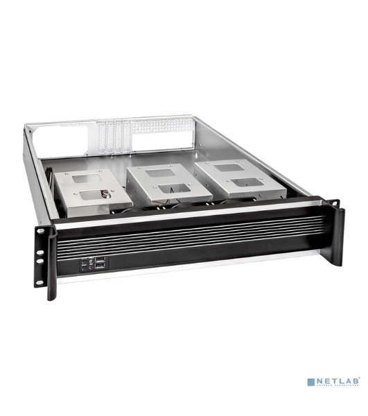 Серверный корпус ExeGate Pro EX284970RUS 2U450-09 (RM 19', высота 2U, глубина 450, БП 600ADS, 2*USB)