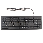 Клавиатура проводная Gembird KB-8354U-BL USB, черный, фото 1