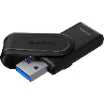 Флешка USB Kingston DataTraveler Exodia S (DTXS/64Gb), 64Gb, USB 3.2 Gen 1, R/W 150/60, черный, фото6