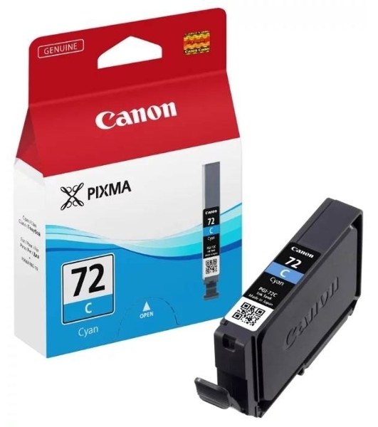 Картридж струйный PGI-72C (6404B001), для Canon PRO-10, Голубой, 525стр.