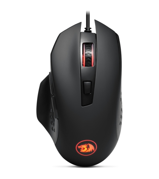 Мышь проводная Redragon Gainer черный, 3200 dpi, USB, кнопки - 6
