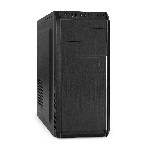Компьютерный корпус Miditower ExeGate XP-334UC-XP500 (ATX, XP500 с вент. 12см, 1хUSB/1хUSB 3.0/1хTypeC, аудио, черный), фото 1