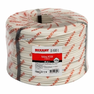 Кабель сигнальный Rexant КCВЭB 2х0,5 мм, бухта 200 м, 01-4747-1
