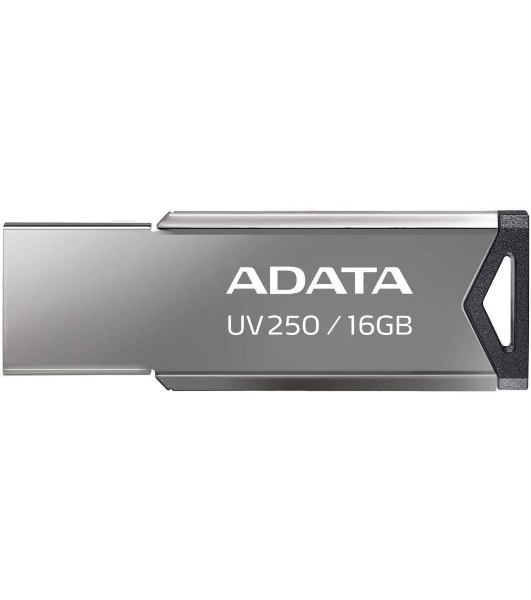 Флешка USB ADATA UV250 (AUV250-16G-RBK), 16Gb, USB 2.0, R/W 25/10, черный