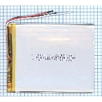 Аккумулятор Li-Pol (батарея) 3x80x100мм 3pin 3.7V/3000mAh, фото 1