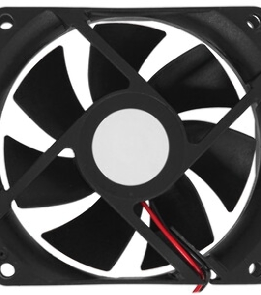 Вентилятор для корпуса DEEPCOOL XFAN 80 черный, 80 мм, 1800 об/мин, 20.3 дБ, Molex