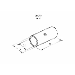 Соединительная гильза Rexant L-26 мм 16 мм² (ГМЛ (DIN) 16), фото2